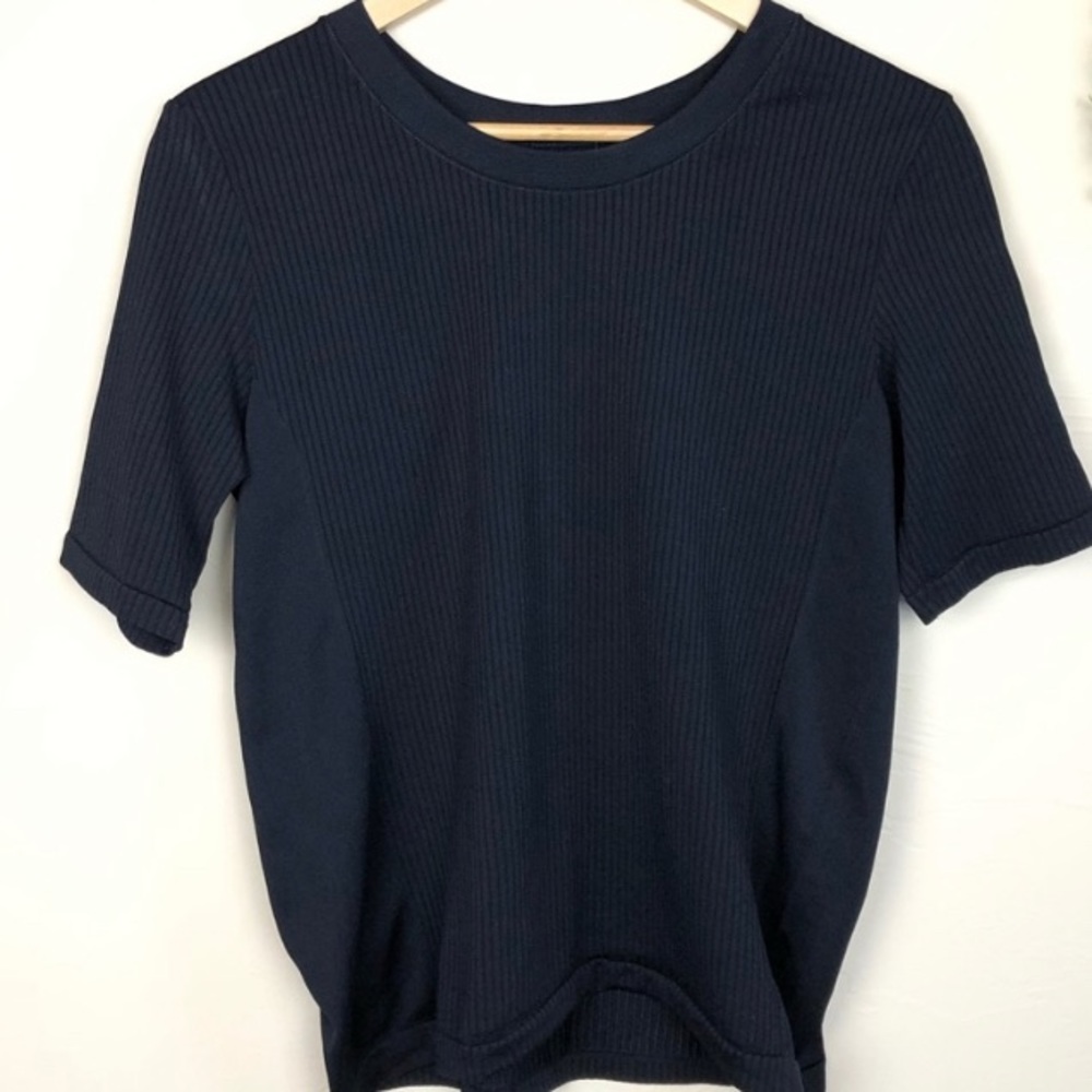 Athleta | Ribbed Crew Neck T-Shirt